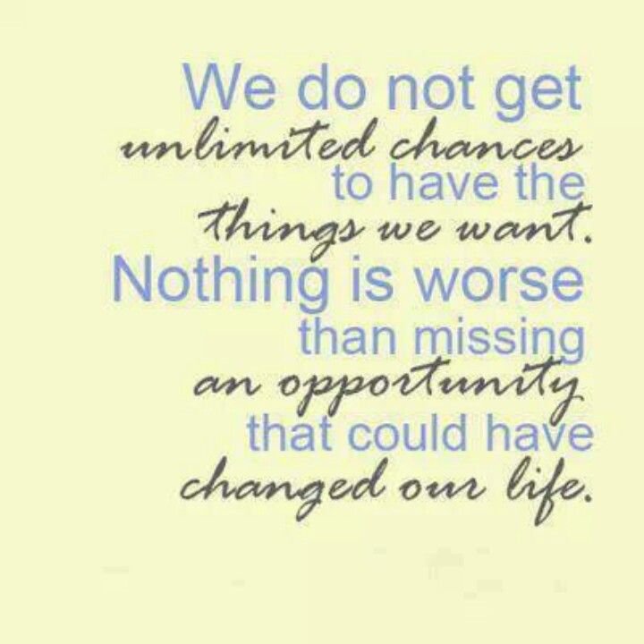 Missed Opportunity Quotes: Lessons from Lifes Lost Chances
