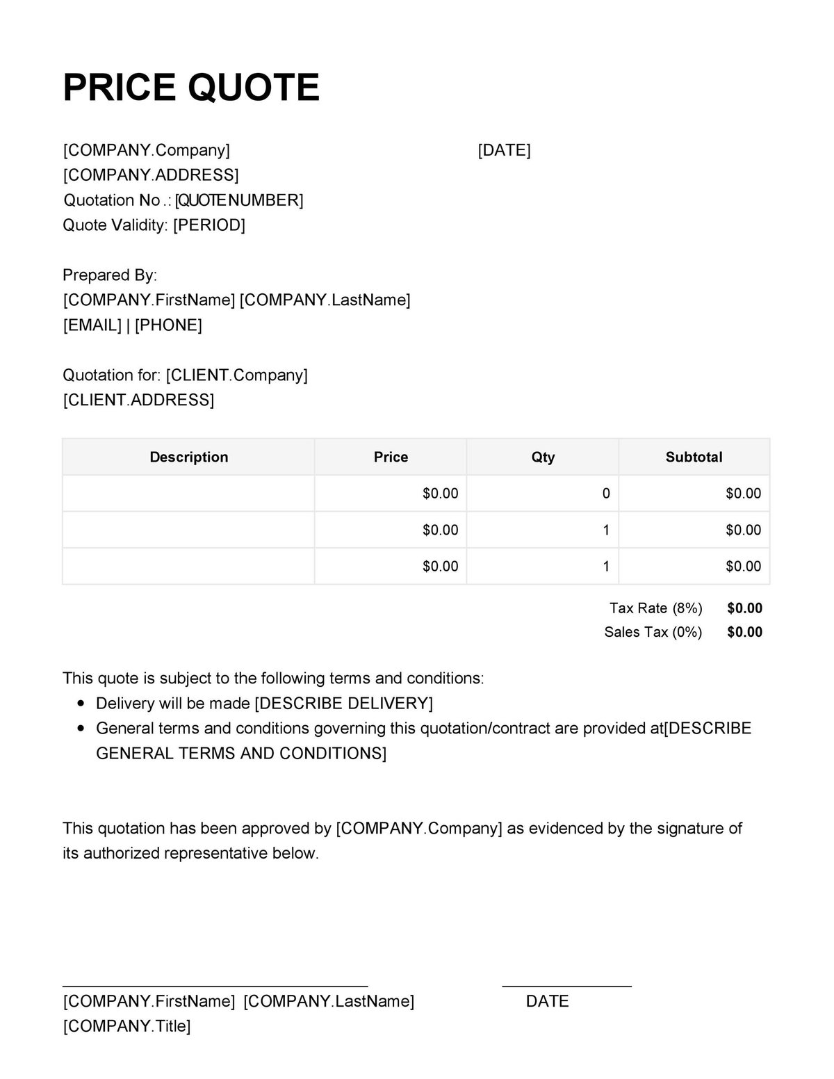 Result Quotation: Accurate Estimates and Winning Bids in English US?